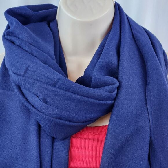 🩵NWOT Blue Lightweight Pashmina Wrap/Shawl/Scarf - Picture 9 of 12
